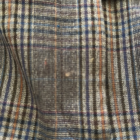 Lane Bryant Dress Pants Brown Plaid 18 P - Picture 5 of 8